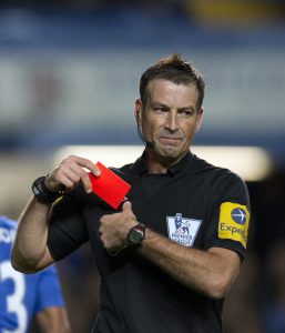 Mark_Clattenburg_chelsea_manchester_united Mark Clattenburg issued two red cards during the game